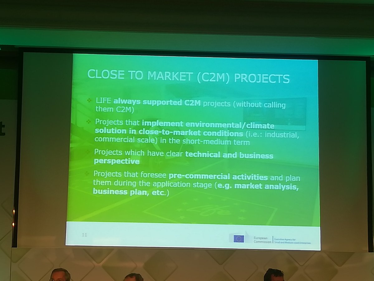 Moverim's tweet image. At #EUGreenWeek some tips on how to apply for #LIFE_Programme 2017 Call @EU_EASME @LIFE_Programme