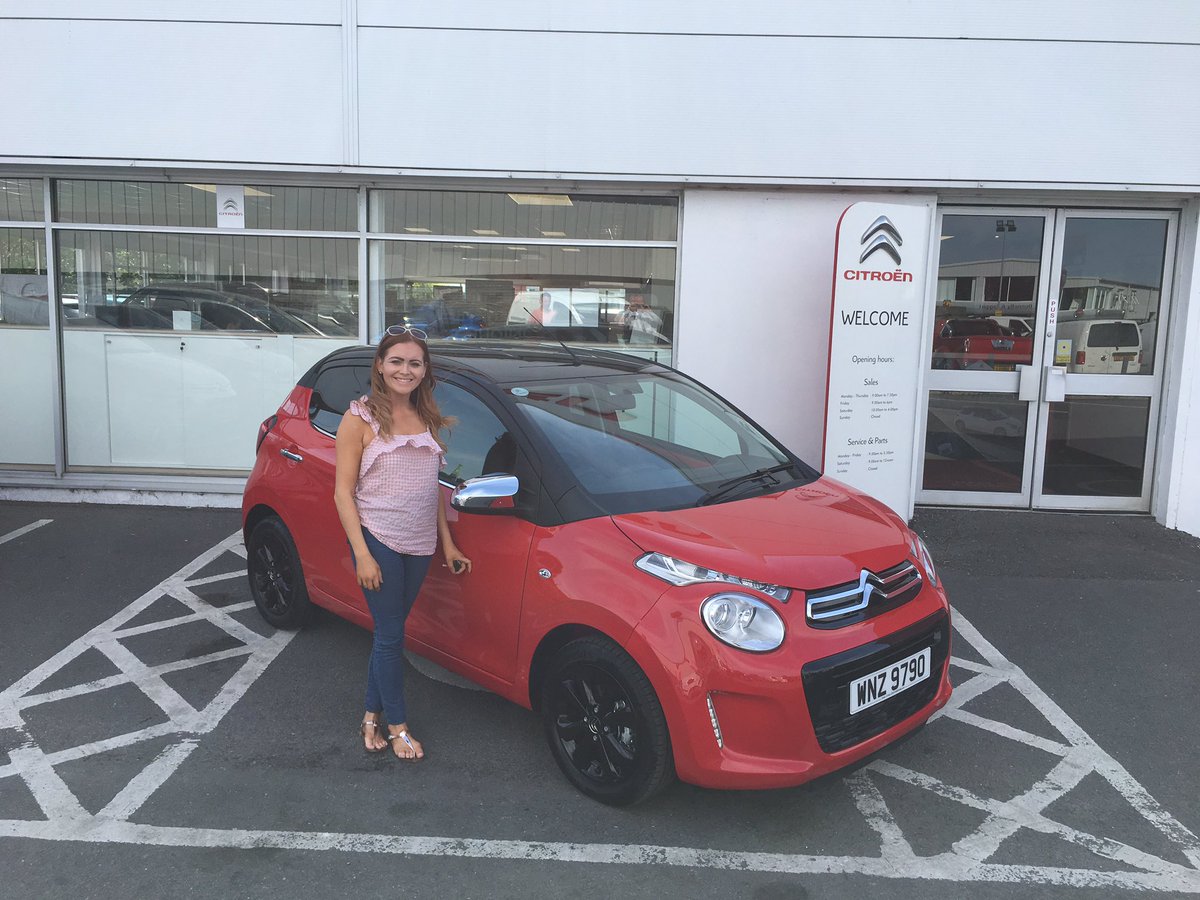 Kayleigh recently collected her stunning brand new #Citroen #C1. We wish you many years of happy motoring &amp; thanks again for your custom.