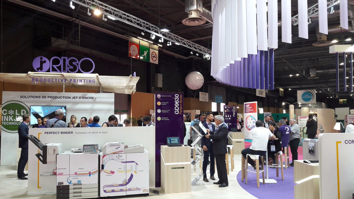 RISOMidEast's tweet image. Are you at #GRAPHI2017 today? We are! Come and meet us at the #RISO booth to attend a demonstration of our unique printing solutions.