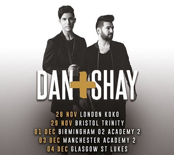 ticketmasteruk (@ticketmasteruk) on Twitter photo #tmAnnounced American country duo <a href="/DanAndShay/">Dan + Shay</a> are headed your way this winter. Tickets on sale Friday at 09:00: bit.ly/2s92HCF #tmAnnounced American country duo <a href="/DanAndShay/">Dan + Shay</a> are headed your way this winter. Tickets on sale Friday at 09:00: bit.ly/2s92HCF