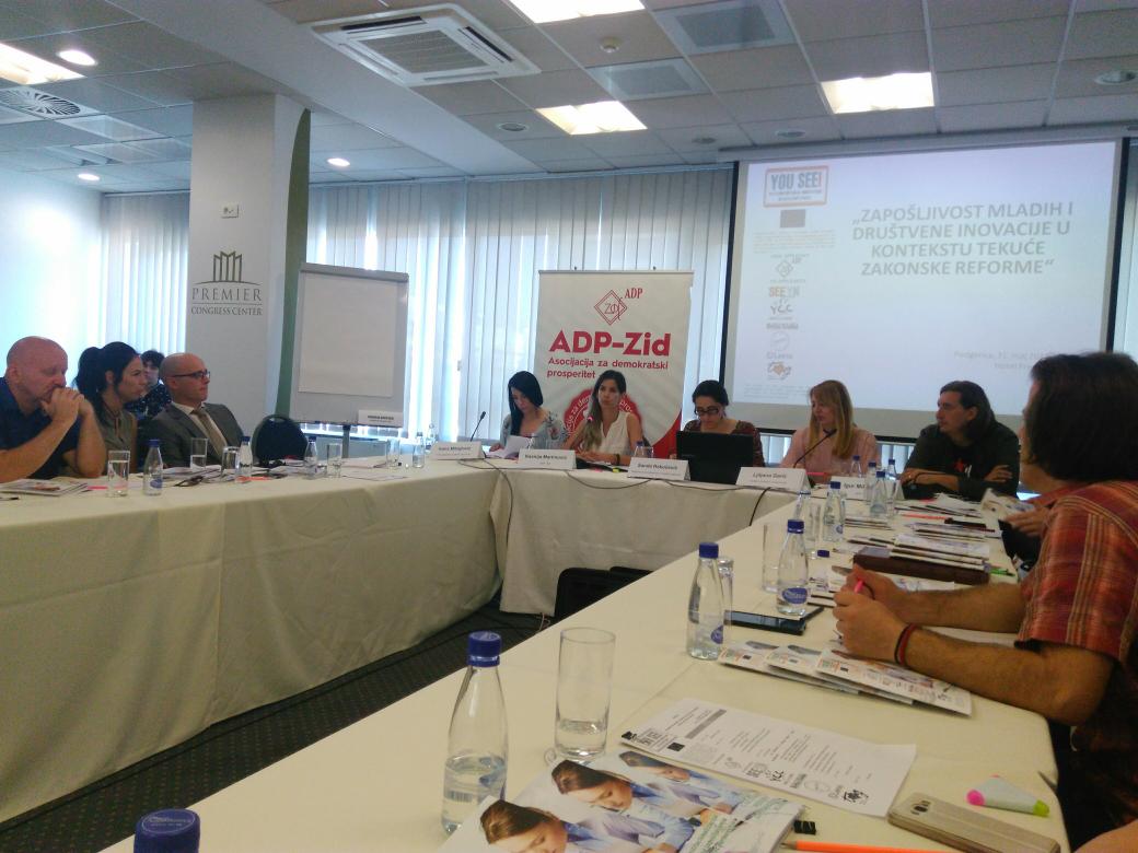 SaleMortale's tweet photo. @bild_studio na konferenciji "Inovatni trendovi u zapošljavanju" @ADP_ZiD_ https://t.co/NTLUtpttYI