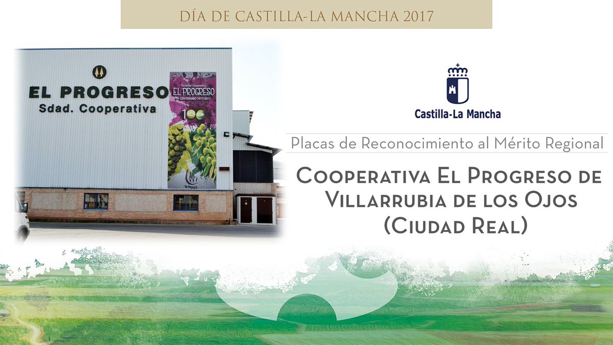 gobjccm's tweet photo. 🔶Placa al Mérito para Cooperativa Agrícola ‘El Progreso’ (@VINA_XETAR) por su contribución al desarrollo cooperativo agrario de #CLM #DíaCLM https://t.co/YDI26tqc7B