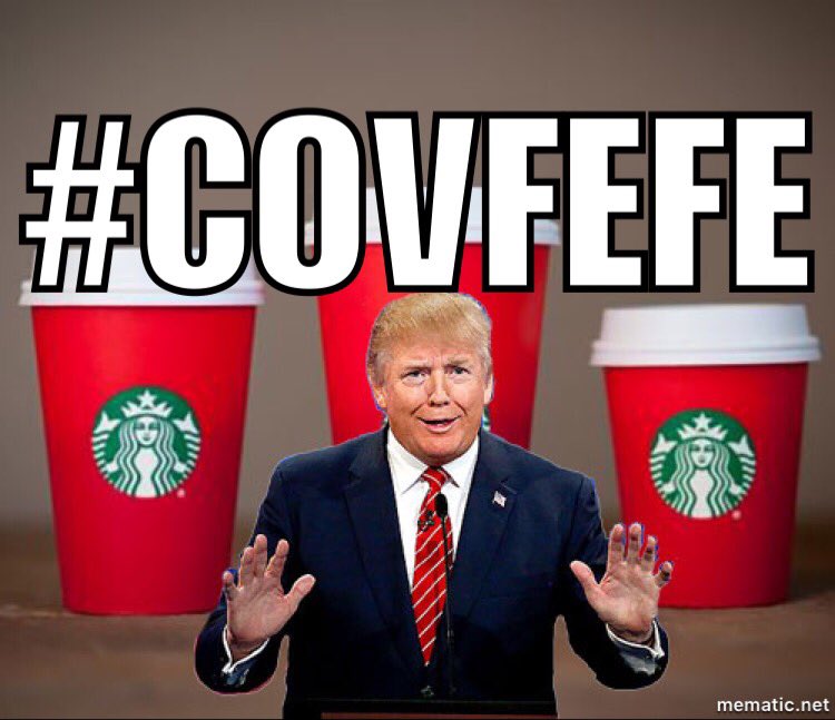#covfefe <a href="/realDonaldTrump/">Donald J. Trump</a> <a href="/POTUS/">President Donald J. Trump</a> #CovfefeGate #CovfefeAYABook #covfefewatch
