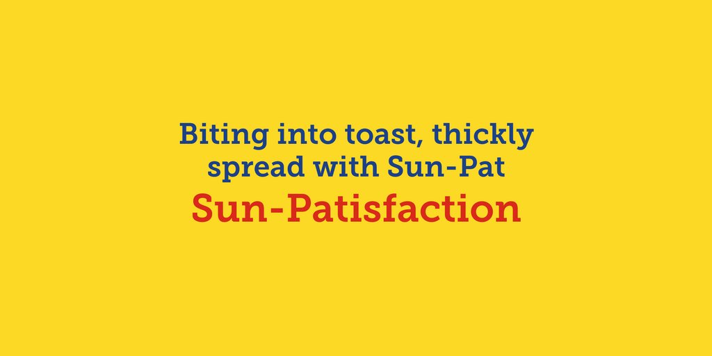We're all about the Sun-Patisfaction! #PeanutButter #Yummy
