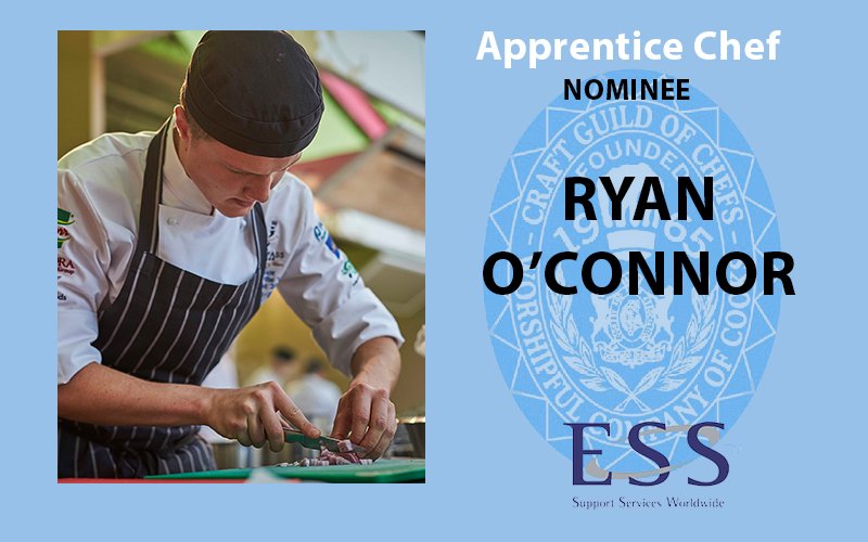 Best of luck 🍀🍀to our fabulous #apprentice chef, <a href="/RyanOconnor1810/">Ryan O'Connor</a> nominated for the "Apprentice Chef Award" at <a href="/Craft_Guild/">Craft Guild of Chefs</a> awards 🏆 😀👏