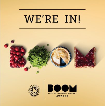 We are happy to say we have been shortlisted for the "best fresh produce " category again! #organic #awards