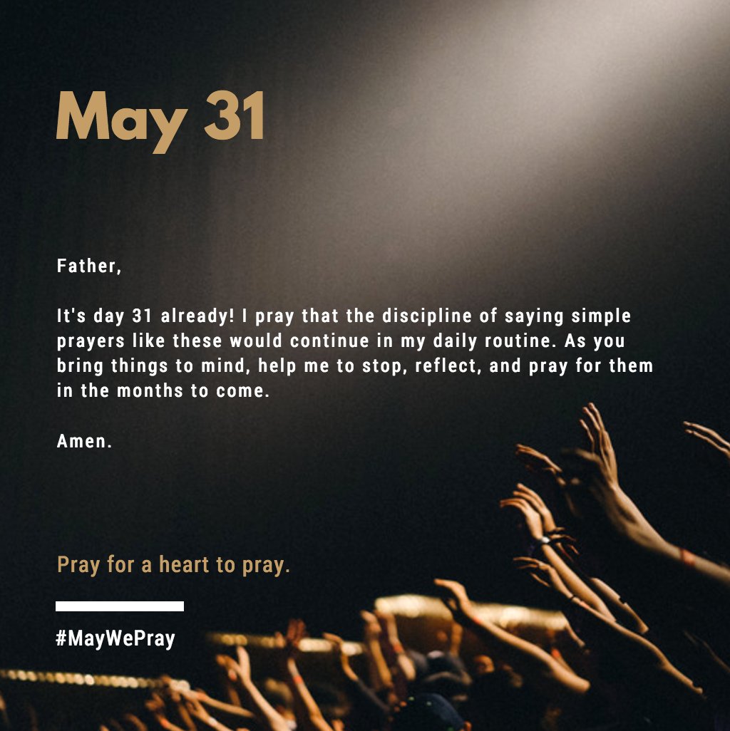 MattSwaringim's tweet photo. Day 31 - #MayWePray https://t.co/2rnyX4b0ai