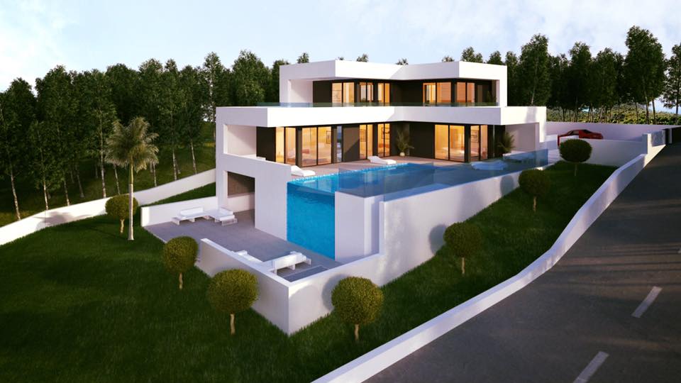 Jmoreels's tweet photo. Renders of a new concept design for @CosanSpain for a 5 bedroom villa in #Javea - Costa Blanca, #Spain. #architecture #arquitectura #Espana https://t.co/nMo6RdlOk7