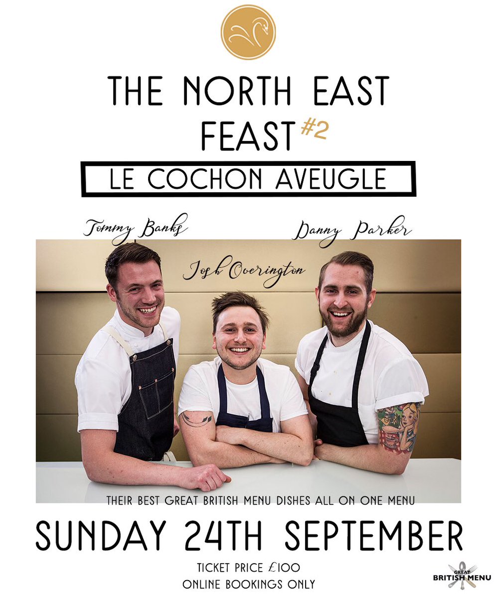restaurantmyse's tweet photo. Amazing response today for our GBM #NEFeastNight. First two events have now sold out, but @TommyBanks8 event to be announced very soon! https://t.co/I8QFUaLCRt