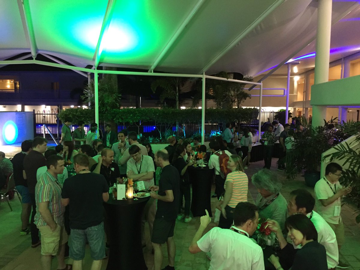 brantgibson's tweet photo. @NDNC2017 #bbq conference dinner is in full swing!#peoplehavingfun #ndnc2017 https://t.co/yA2dg49RjI