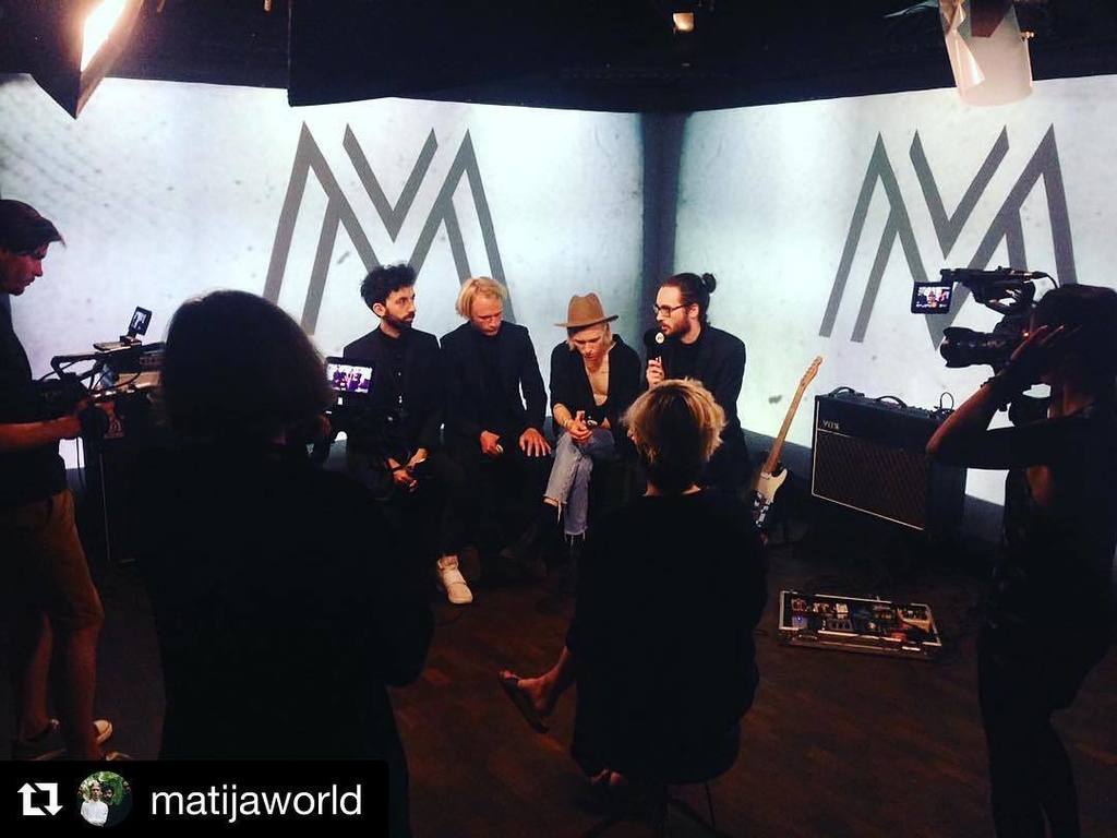 cloudshillmusic's tweet photo. @matijaworld visited @deinpuls for a new edition of "Band der Woche" ! Congratulations 🎈 #bandderwoche #deinpuls #… https://t.co/9VnnKFjuRd https://t.co/ghZResrk7x