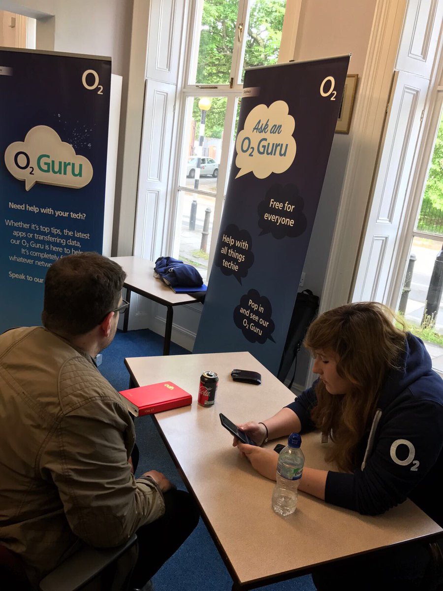 Our #o2 guru's Becky and Jordan are at an @actionforblind event today!
<a href="/TD_Crossgates/">TD Crossgates</a> <a href="/TD_Headingley/">TD Headingley</a>