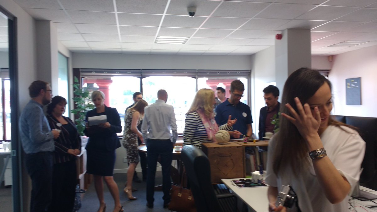 ConvergeToday's tweet image. Ping Pong Purpose and Brand Attribute Bingo were the games at this morning&apos;s Meet-up at @Precept #destinydesign