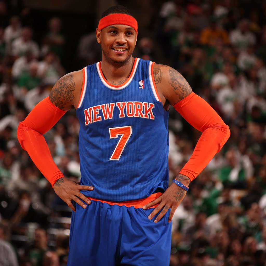 Happy 33rd birthday to  the 10x All Star Carmelo Anthony  . 