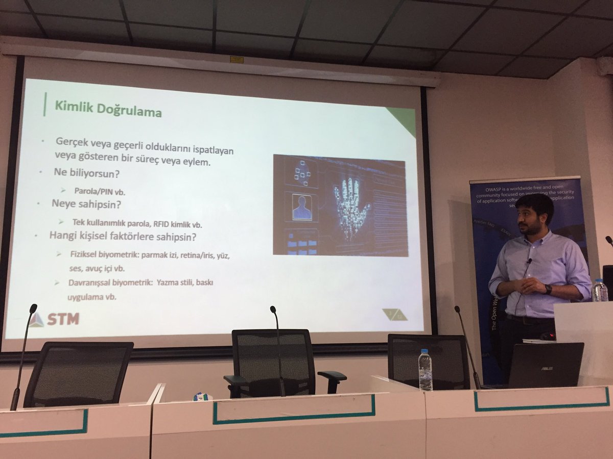 OWASP Türkiye (@owasptr) on Twitter photo .<a href="/hsynaslanoglu/">Hüseyin Aslanoğlu</a> "Kişilik Analizi Tabanlı Kimlik Doğrulama" sunumunu gerçekleştiriyor. #appsectr17 .<a href="/hsynaslanoglu/">Hüseyin Aslanoğlu</a> "Kişilik Analizi Tabanlı Kimlik Doğrulama" sunumunu gerçekleştiriyor. #appsectr17
