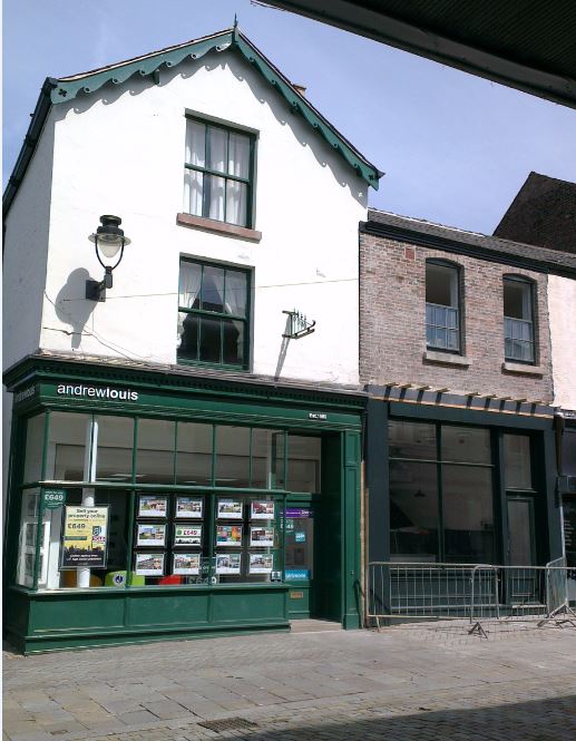 Flossy's (21 Eccleston St) taking shape - scaffold down, shop re-opening soon, shopfront well underway.  Looks good next to <a href="/Andrew__Louis/">Andrew Louis Estate Agents</a>