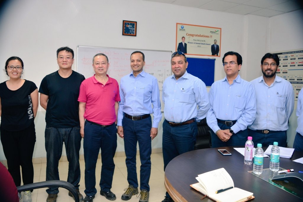 JindalSteel_In's tweet photo. Chairman Mr. @MPNaveenJindal at Odisha’s Largest and Most Modern Integrated #Steel Plant at #JSPLAngul https://t.co/AvgMSLKvNs