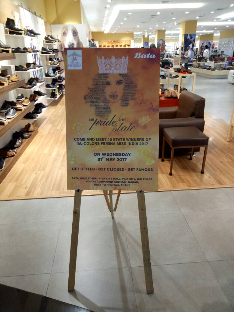 BATA_India's tweet photo. The final 30 state winners of #feminamissindia2017 are here @ Viviana Mall. You can meet them now at our #BataStore ๐๐ #BataShoes https://t.co/1ExkDNSc83