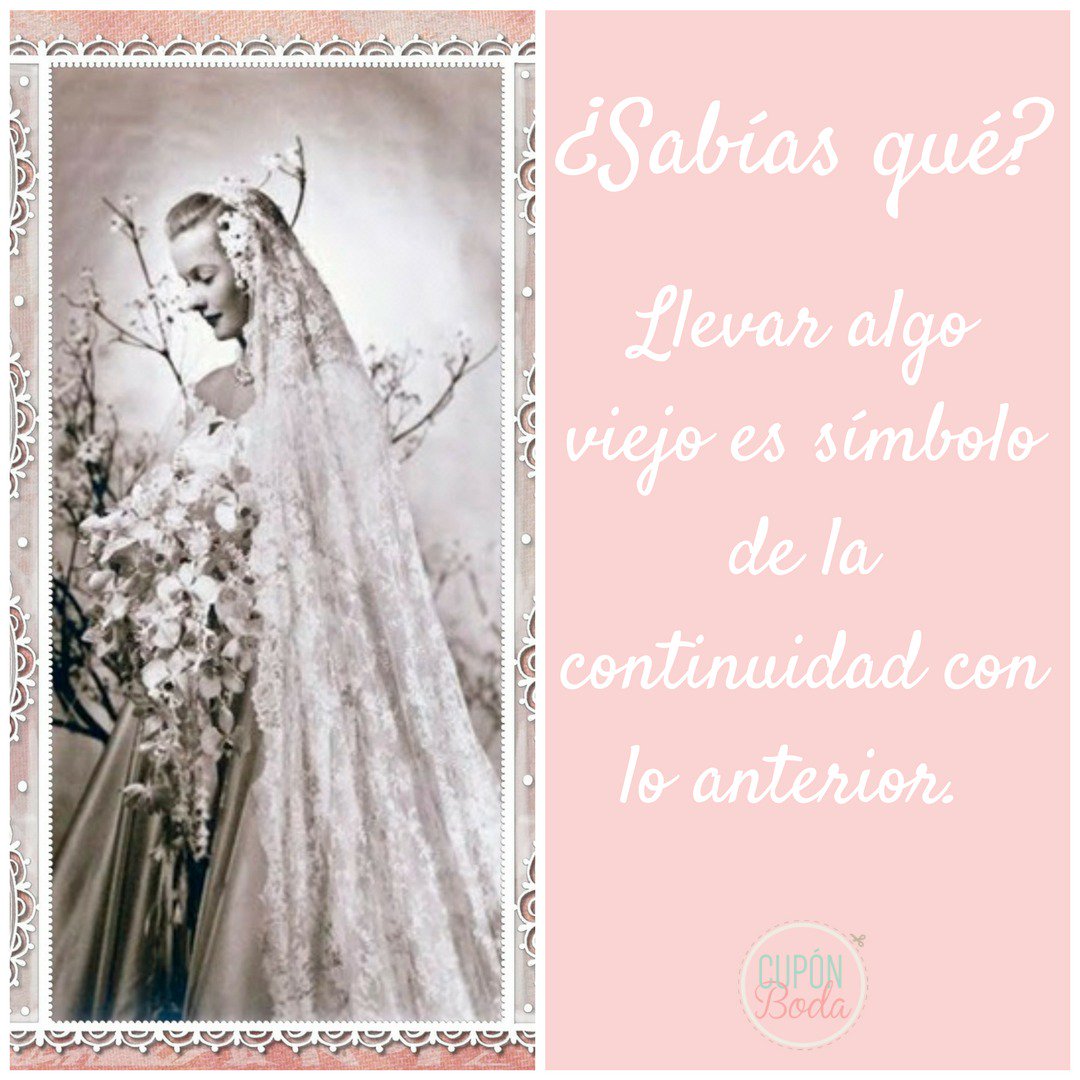 Seguimos con las tradiciones. ¿Qué significado tiene el llevar algo viejo el día de la boda?
#CupónBoda #Bodas #Tradición