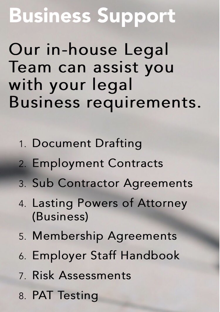 LCSLegal's tweet image. Did you know LCS now offer #BusinessServices? #employmentcontracts #documentdrafting #businesslpa

lcslegal.co.uk/business-servi…