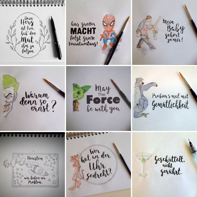 desORmad's tweet photo. Die Mai #letterattackchallenge ist zuende. Einen Rückblick gibt's im Blog unter https://t.co/KfPiYSmidn
#lettering #brushlettering https://t.co/8WMEfw9dWs