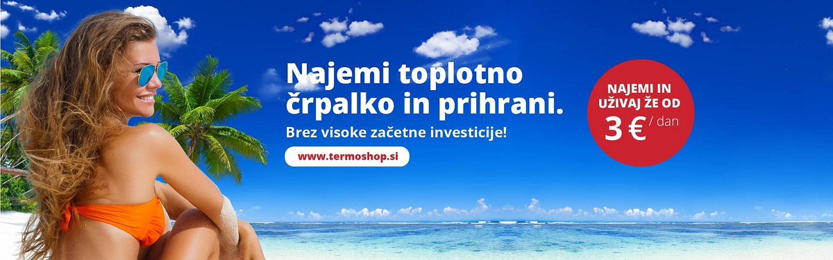 termoshop's tweet image. Uživaš lahko že od 3 € na dan❗️😉 Kako, preveri tukaj: termoshop.si/najem. #termoshop #najem