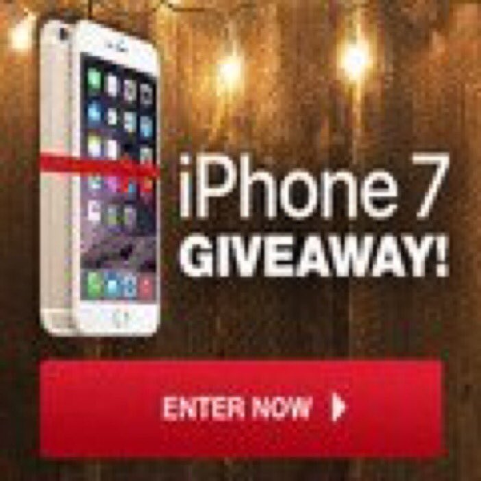 #iphone7 #giveaway! Be this weeks winner, register now! #retweet movfe.com/offer.php?id=1…