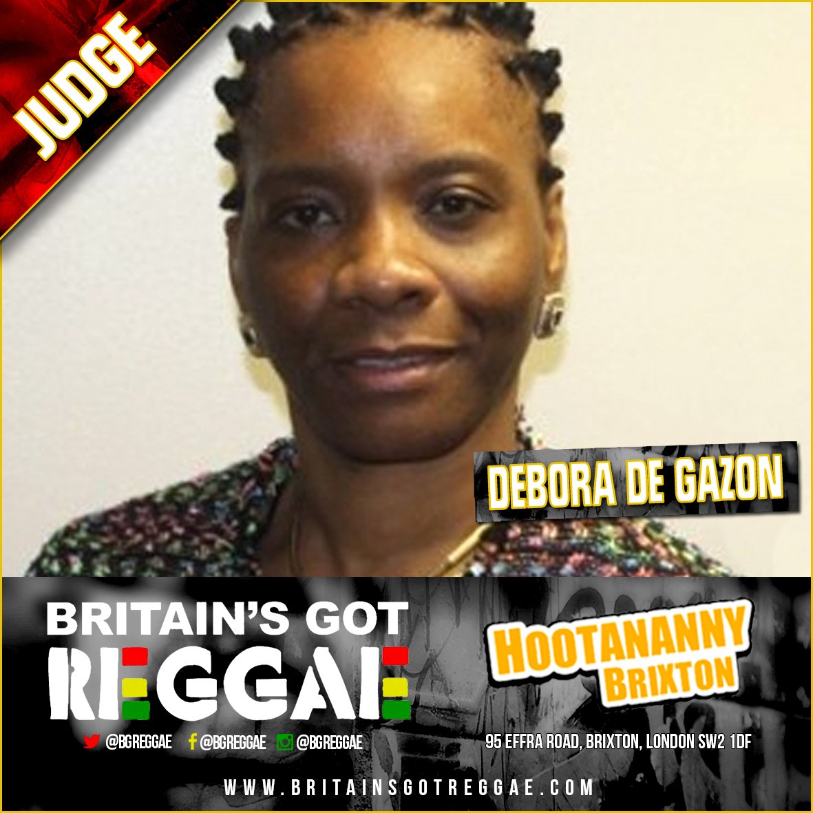 BGReggae's tweet photo. HEAT 3 of BRITAIN'S GOT REGGAE  @HootanannyBrix tomorrow 1st June. Here are our female judges #BeverleyNotes @ClareAngelMusic @CLCIRCUIT https://t.co/IRzO3dPMzg