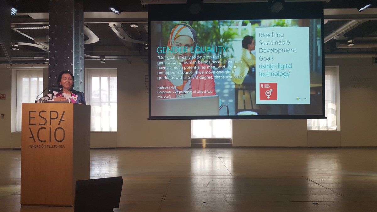 Anne_Larilahti's tweet photo. Only 7% of patents in the US are by women. #Microsoft is determined to change that, says Joan Kranewski from MS. #ICT4future https://t.co/WqRbUerffI