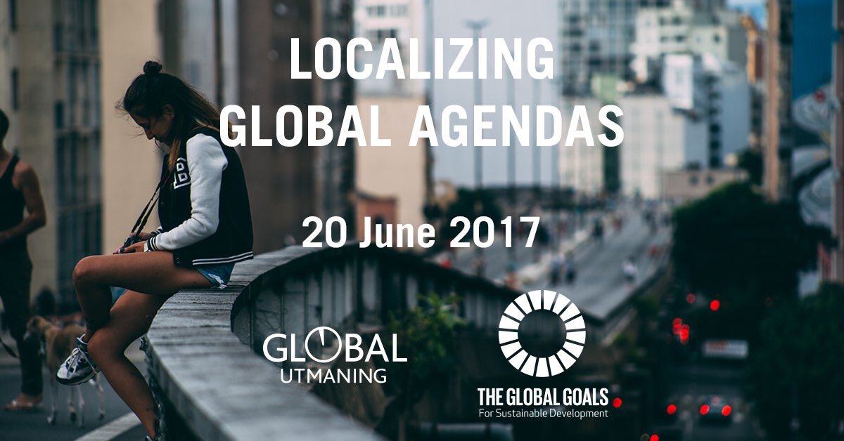 GlobalUtmaning's tweet photo. Localizing Global Agendas  – Social focus; key to leave no one behind. Join us at 20 June #SDG #localizingsdgs 

https://t.co/95sBFrusD0 https://t.co/ykOyh95NSP