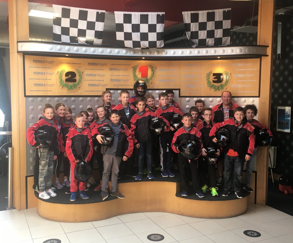 Great to have Scoil Naomh Bríd, Ardaghy in today for an end of year Karting trip. Hope you all enjoyed yourselves
#schooltrips