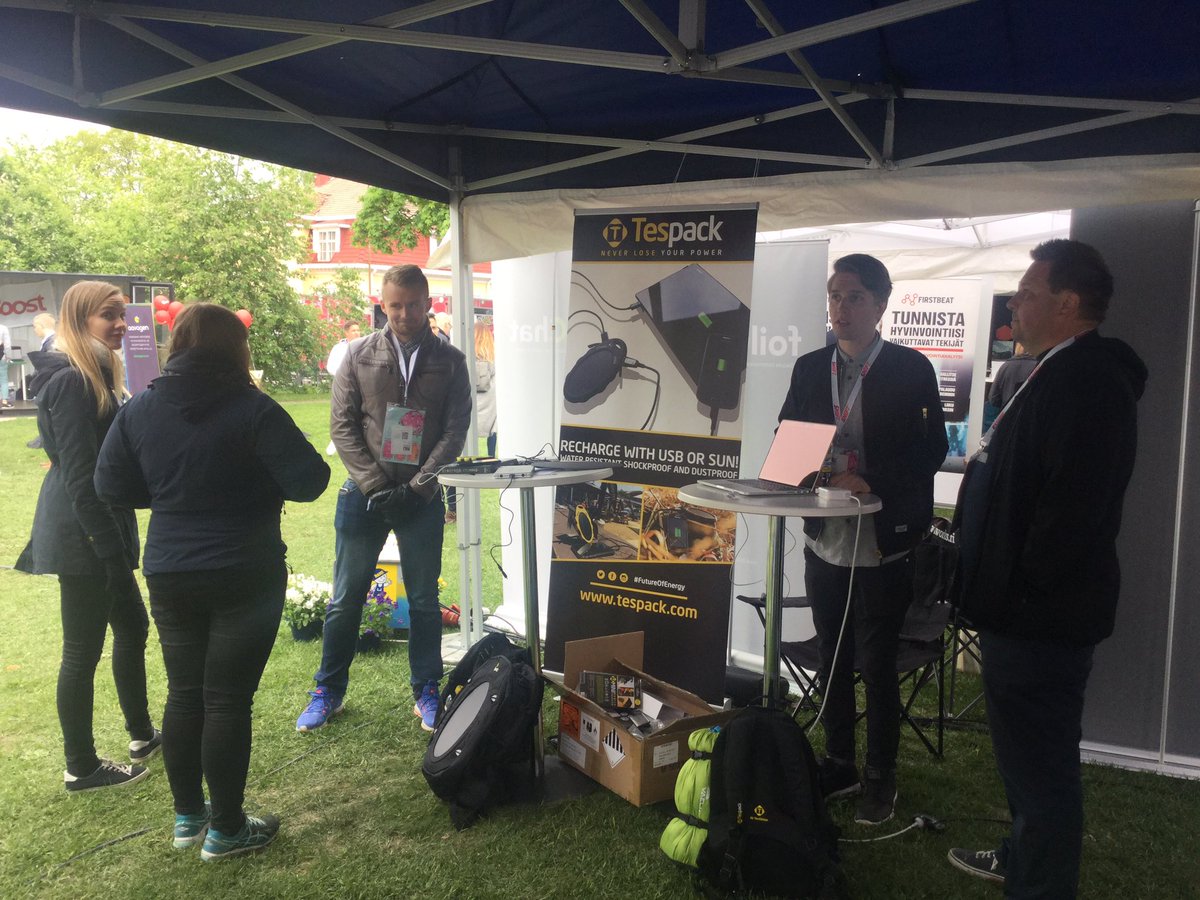 EnergyVlge's tweet photo. .@theshiftfi festival is powered by #Sun &amp; Villager @Tespack. If arnd, meeu us at the tent village:) https://t.co/RcuEHjDxTV
