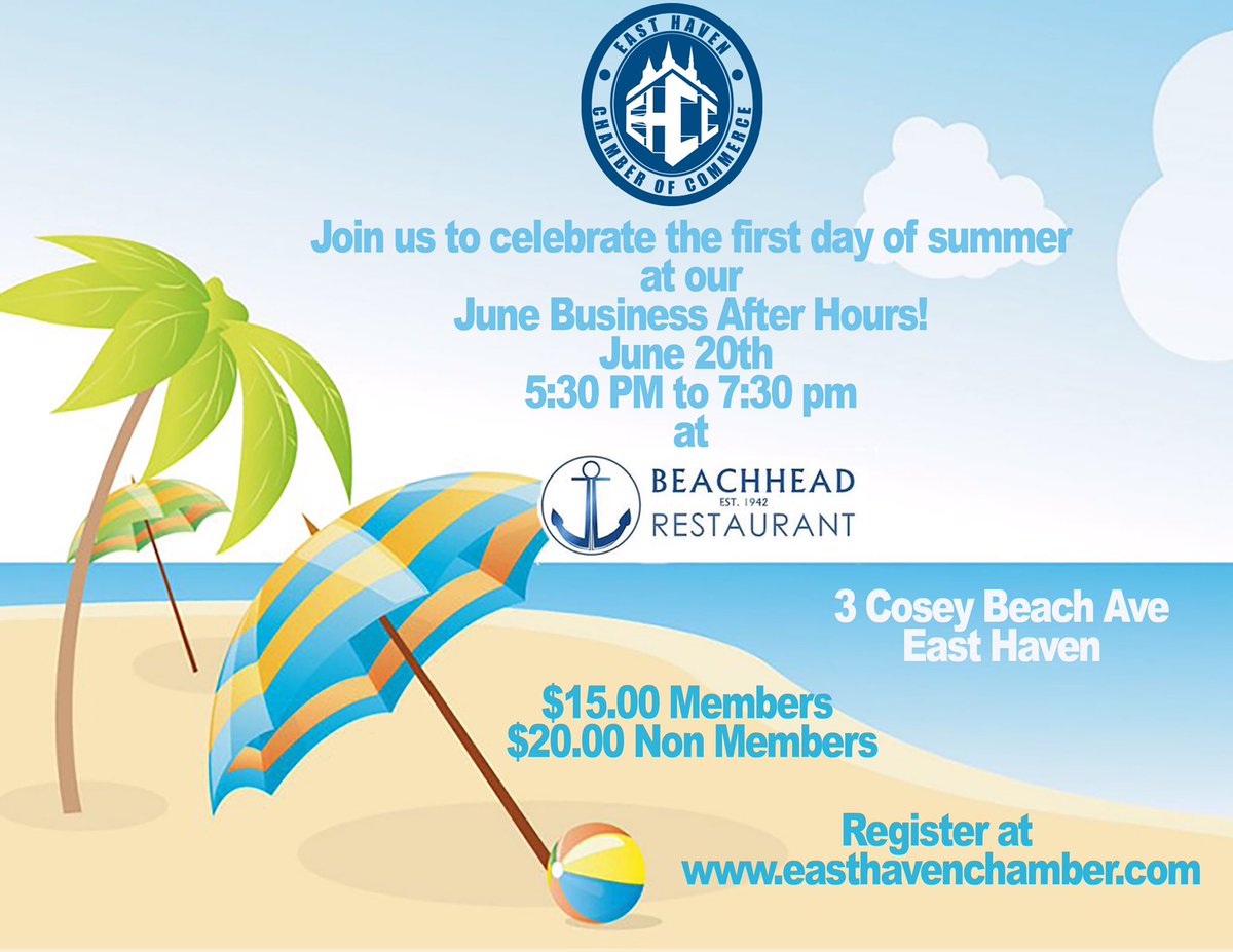 Networking and Summer! #CTNetworking #EastHaven