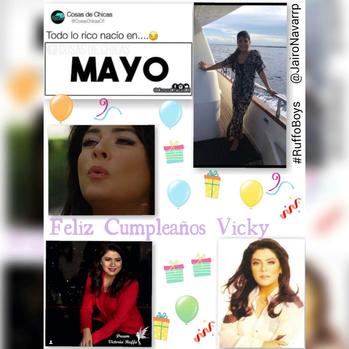 RUFFO_BOYS's tweet photo. Bueno mi querida vicky no sabemos como expresar todo el cariño que sentimos porti algun dia nos conoceremo le amamos @victoriaruffo31 👸😚😘❤❤❤ https://t.co/VpjscP5LoB