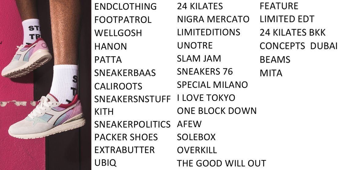 titoloshop's tweet photo. Titolo x Diadora Intrepid #FiveAlmonds
π World Wide Release: SAT 3rd June π
please check out these great retailers around the world https://t.co/O6DKI4Jl5I