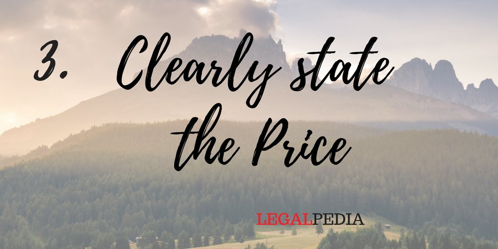 Legalpedia's tweet photo. Tell yr clients what d cost of the service when will be when possible. Legal consumers all worry about PRICE.#CLIENTSTRESS #clientmanagement https://t.co/P1sT2xsWnm