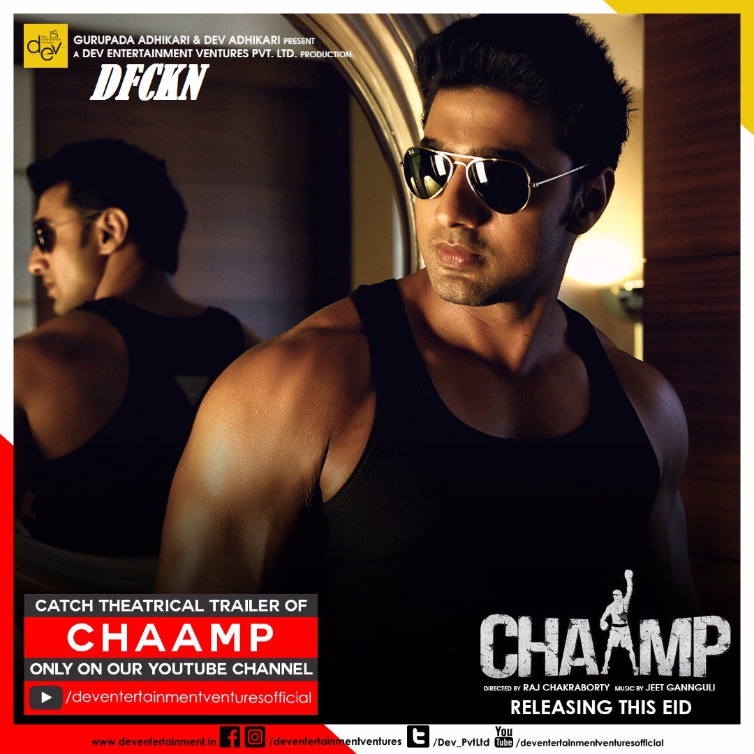 DFCKN_DEV's tweet photo. A positive attitude can really make dreams come true @idevadhikari @RukminiMaitra
Watch the #ChaampTrailer 
Link:- https://t.co/6bwToAjjQu https://t.co/6FjLXtDY2Q