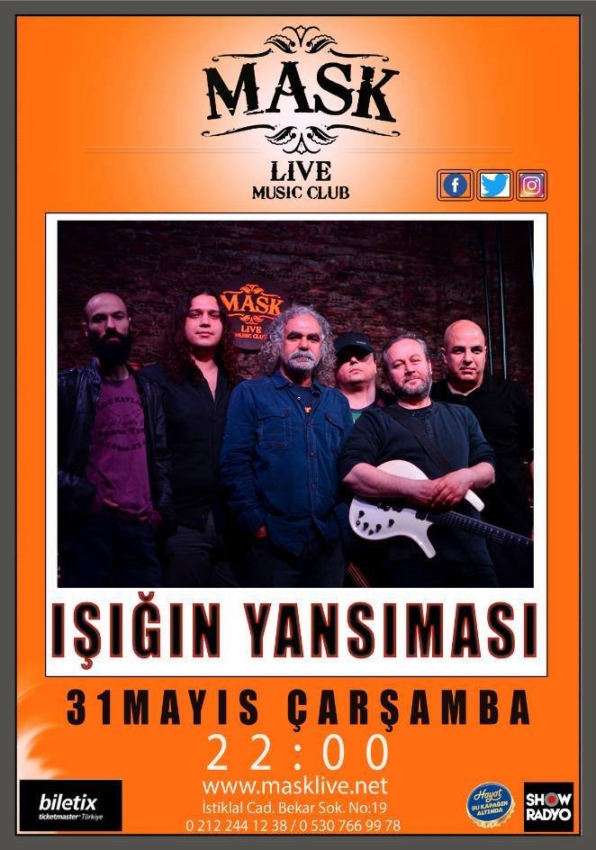 Işığın Yansıması bu gece saat 22.00'de Beyoğlu Mask'ta. Bekleriz...