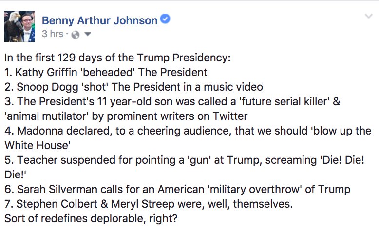 bennyjohnson's tweet photo. Democrats should perhaps focus on the deplorable in their own party. https://t.co/gGJVFxRb7X