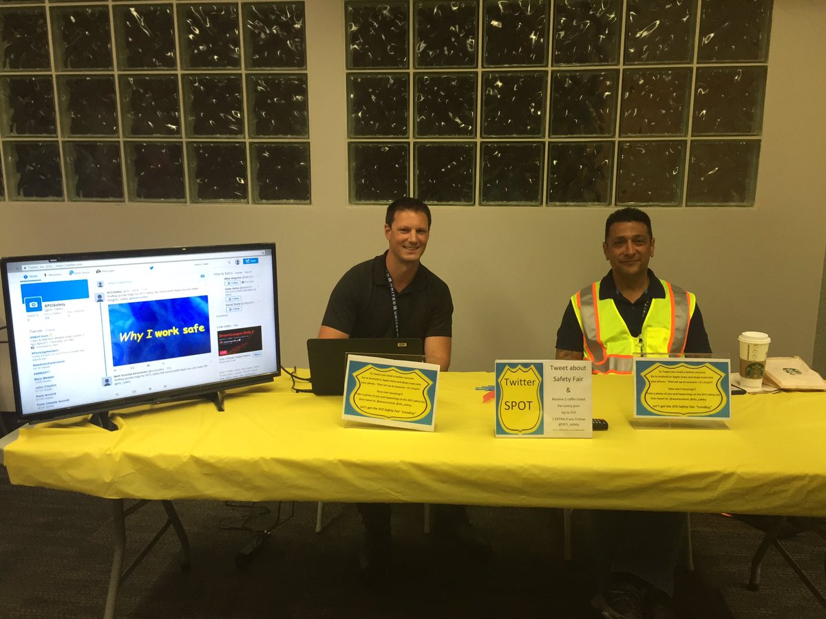 bedoodles's tweet photo. Safety fair SFO!!!! Tweet and get a raffle ticket @sfo_safety @weareunited https://t.co/Ebkg030S49