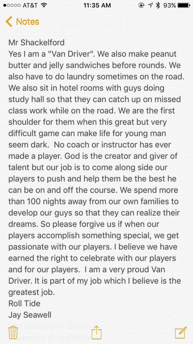 jcwellbamagolf's tweet photo. @GeoffShac  https://t.co/MYxmANlQ7j
