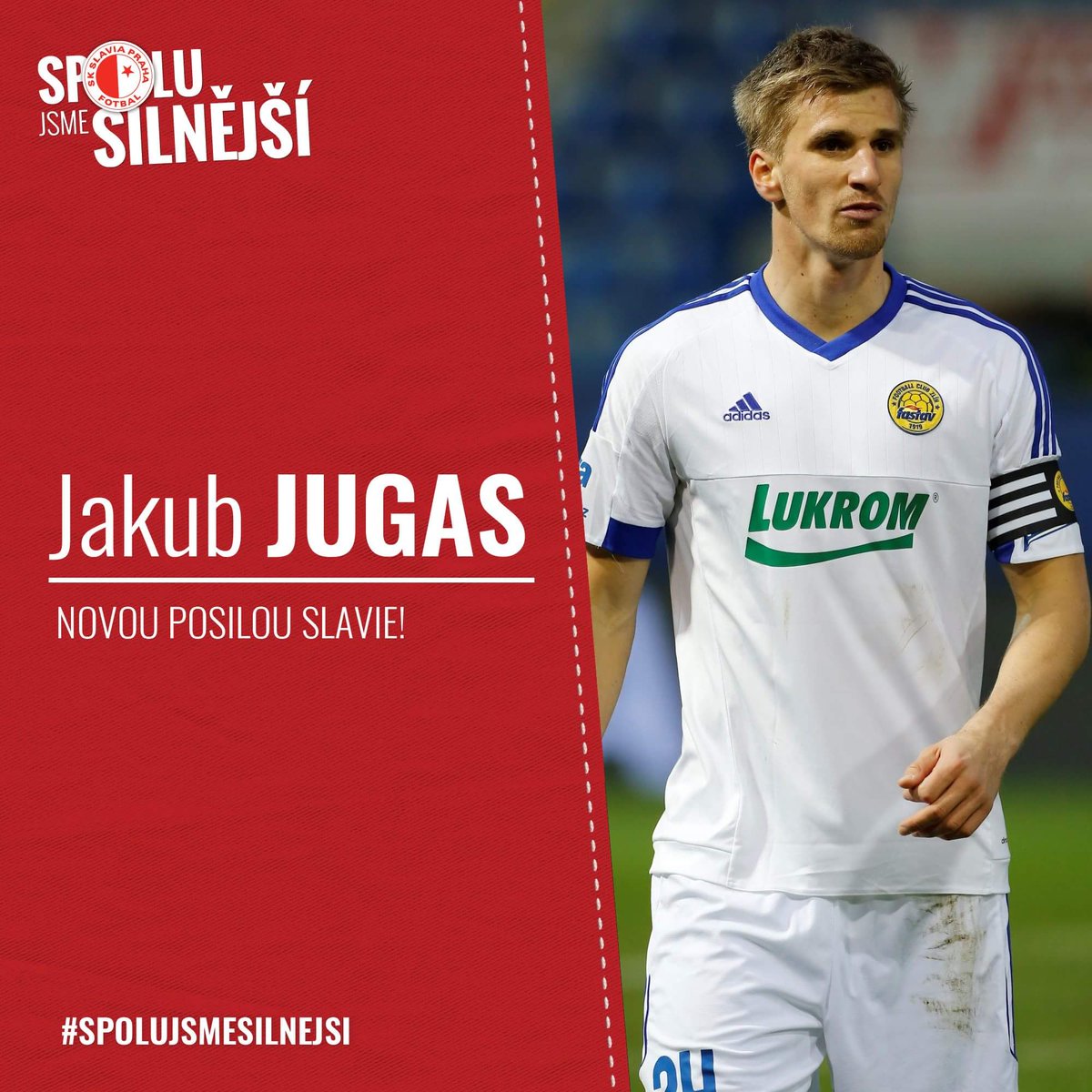 calcioceco's tweet photo. Jakub #Jugas è il primo colpo dei campioni di @fotbalovaligaCZ dello #SlaviaPraha. L'ex capitano dello #Zlin ha firmato un triennale. https://t.co/3HnweSqs6N