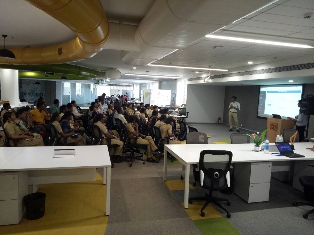 DigitalImpactSq's tweet photo. Shout out to @nashikpolice personnel who keep the city safe through the nights, getting trained on #Thirdi and getting #Rover sneak peak. https://t.co/2hbII9kkM6