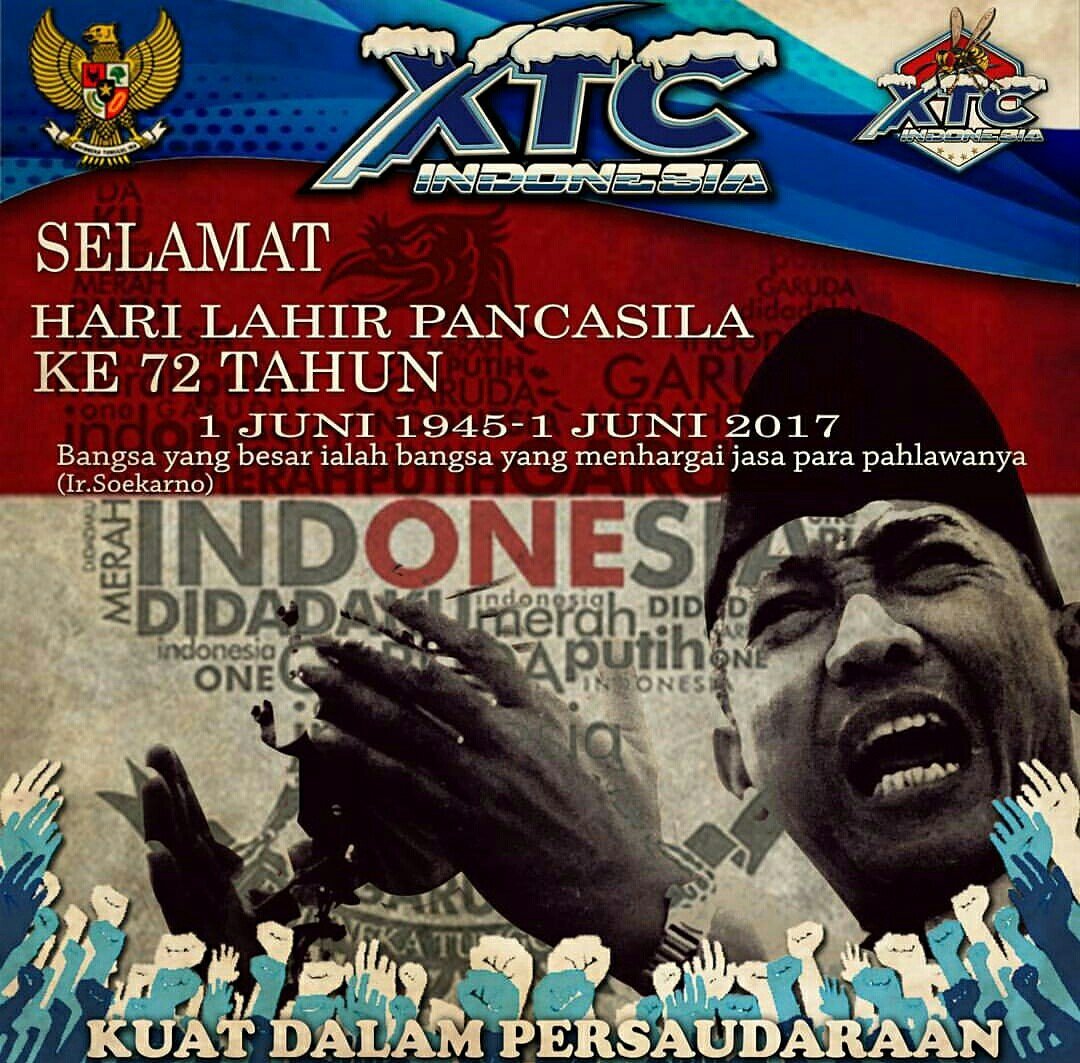 KAMI INDONESIA KAMI PANCASILA #XTCBALI #KUATDALAMPERSAUDARAAN