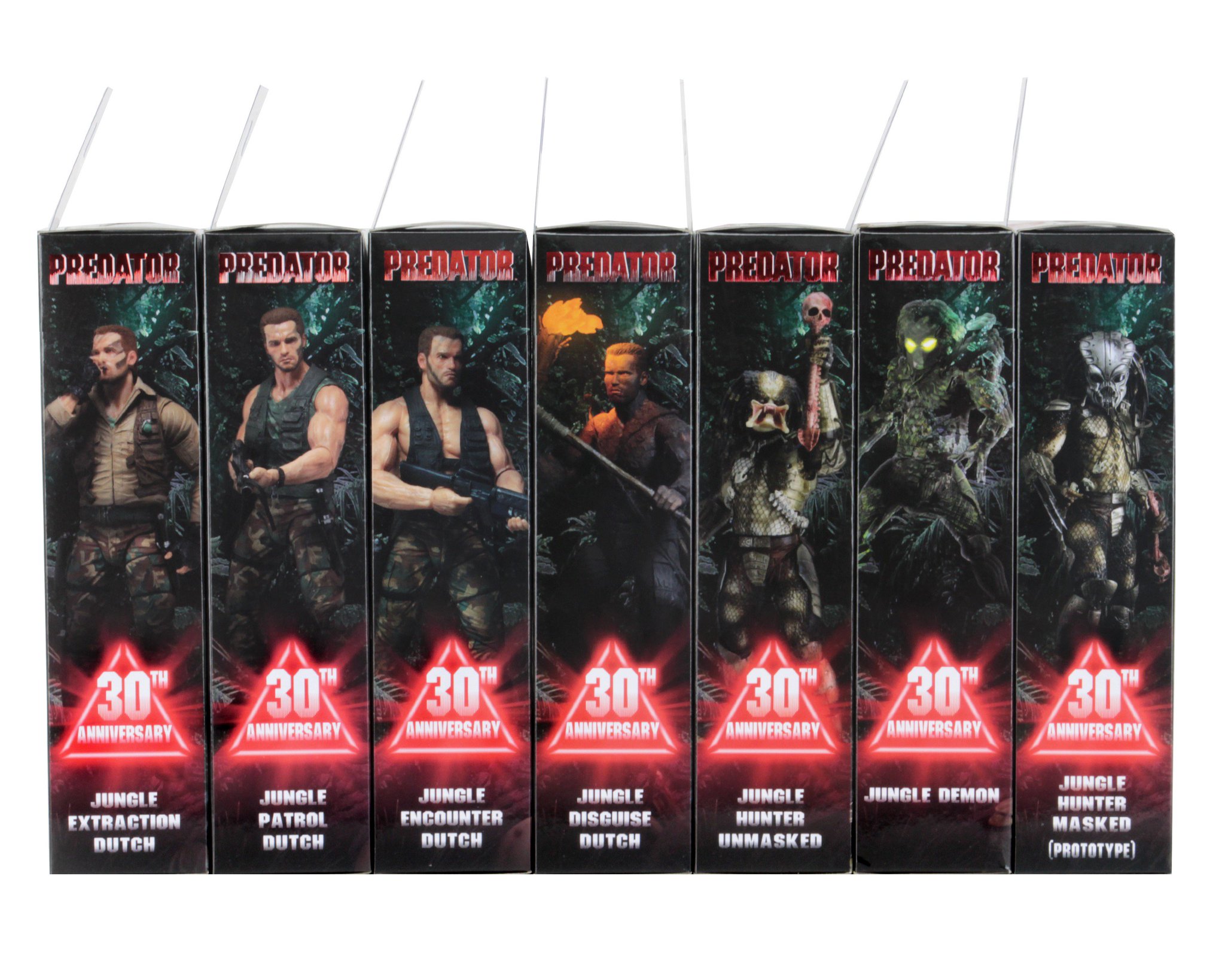 Neca The 30th Anniversary Lineup Shipping Soon Prednesday 7 Figures In This Massive Assortment Celebrating 30 Years Of Predator T Co I9j8ypr3b0