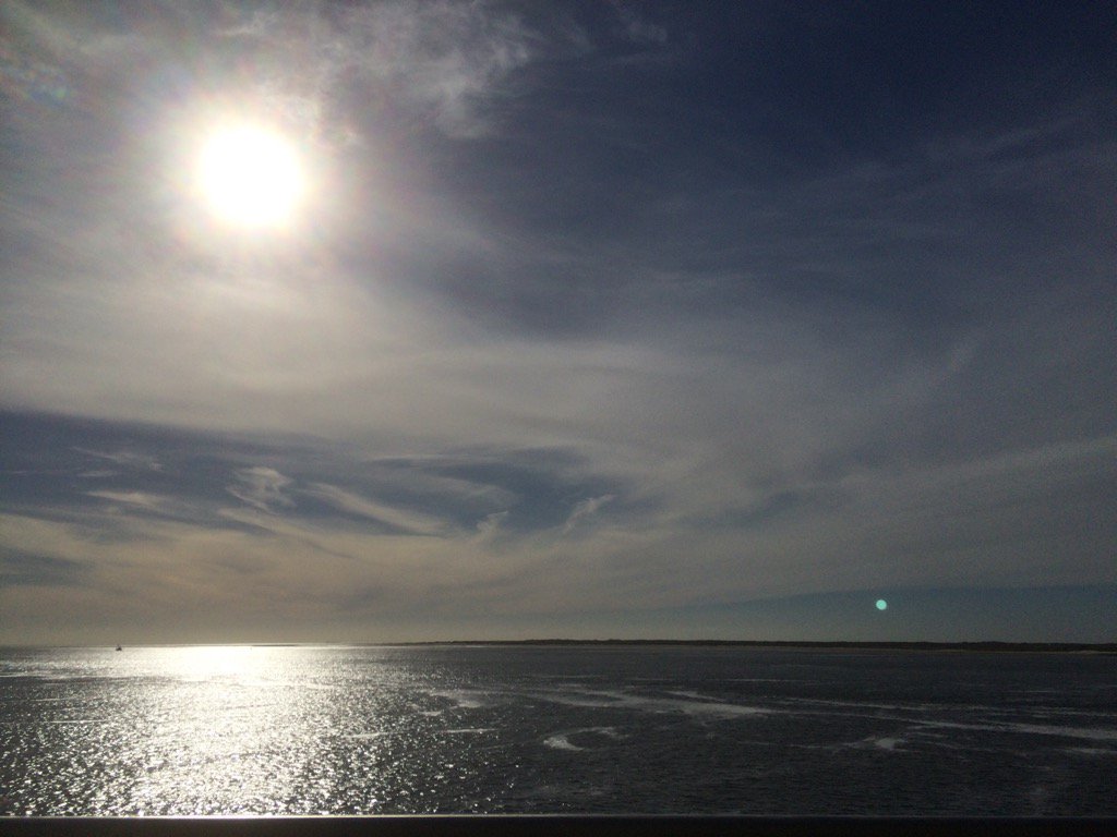 't Puntje van Texel met 'n randje van de boot! Heerlijk weer! #Texel