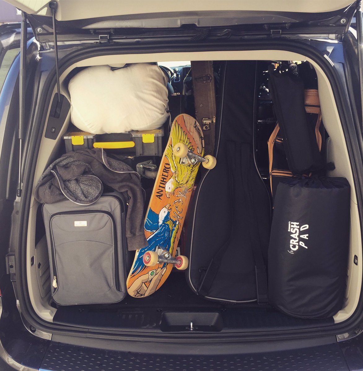 Everything a travelin' band needs.