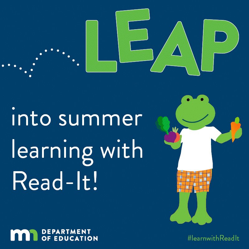 MnDeptEd's tweet photo. #Summerslide isn't just about academics. Summer also impacts students’ health. Learn more: https://t.co/hLTpeSp07z #learnwithReadIt https://t.co/S9m0NyeTZH