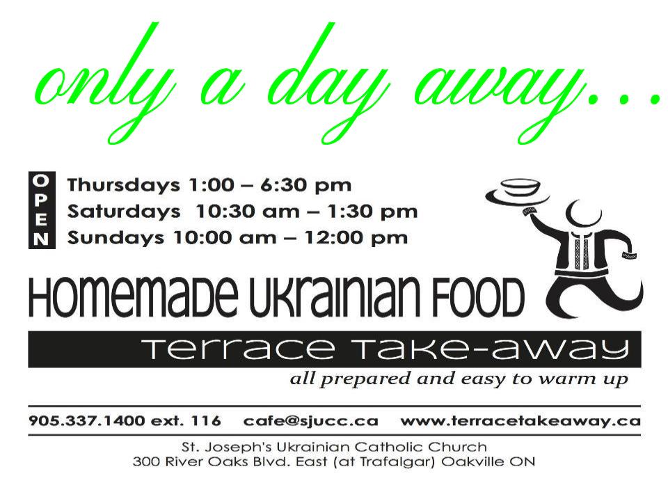 TerraceTakeAway's tweet photo. We are busy preparing to WELCOME everyone tomorrow!
See you soon! #Ukrainian #food #Varenyky #Perohy #Cabbagerolls #Borshch #Oakville https://t.co/6MIN2siqoD