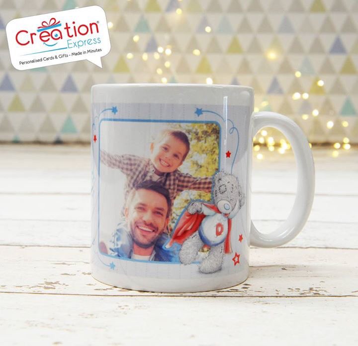 Fabulous personalised mugs for dad #FathersDay #june18 made in store while you wait